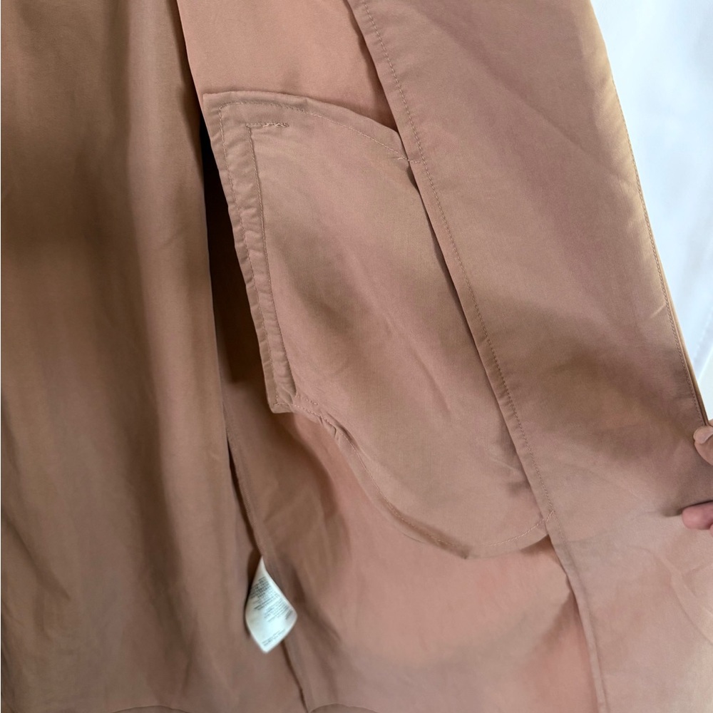 H&M | DIVIDED Modal-blend trenchcoat - Pink Beige - Picture 14 of 15